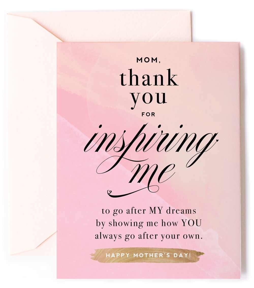 KITTY MEOW INSPIRING ME MOTHER'S DAY CARD