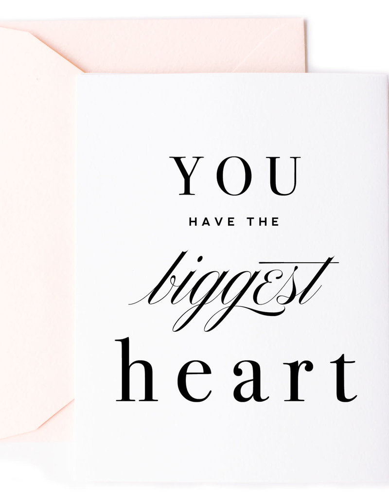 KITTY MEOW BIGGEST HEART CARD