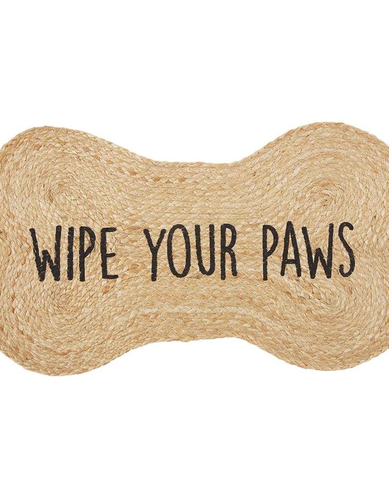 MUD PIE WIPE YOUR PAWS DOOR MAT