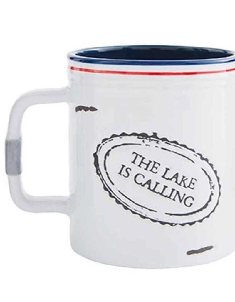 MUD PIE LAKE STAMP MUGS
