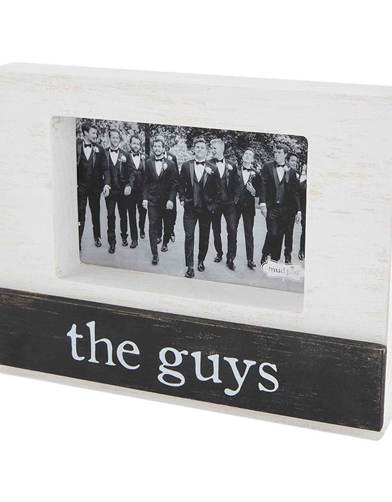 MUD PIE THE GUYS BLOCK FRAME