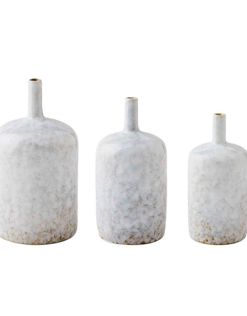 MUD PIE LONG NECK BUD VASES