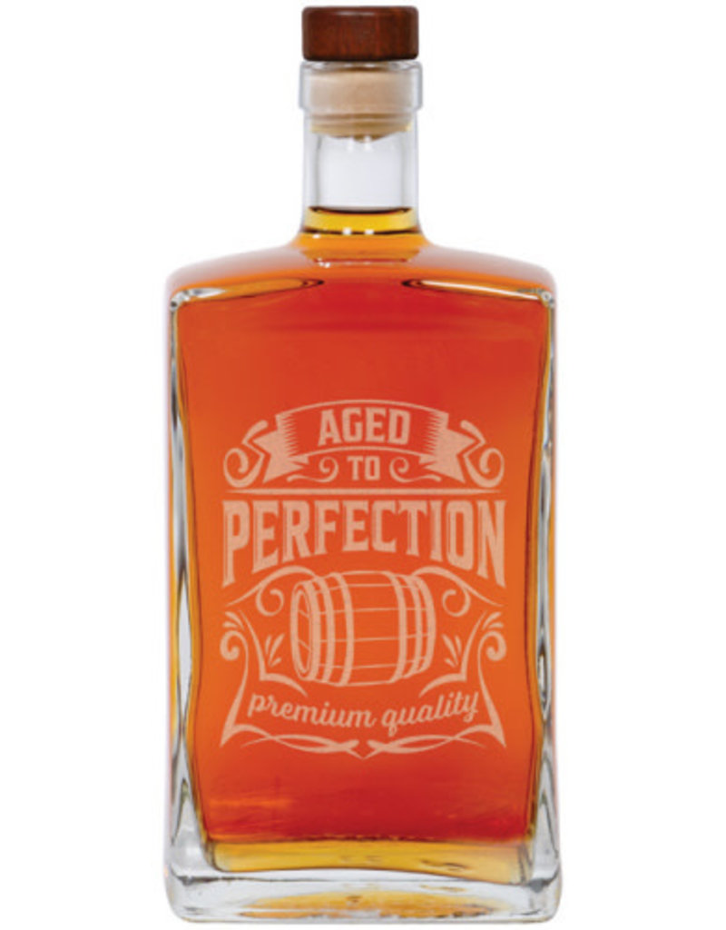 CARSON HOME ACCENTS AGED TO PERFECTION DECANTER