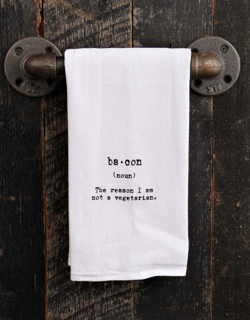 SECOND NATURE BY HAND BACON TOWEL