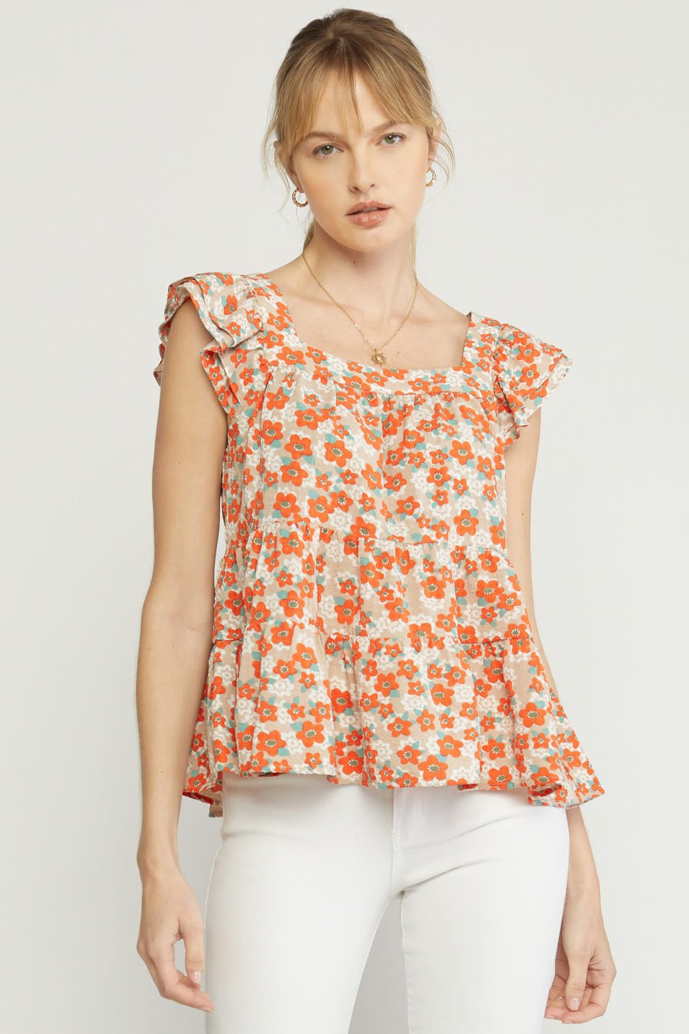 ENTRO LORALEE SLEEVELESS TOP ENTRO LORALEE SLEEVELESS TOP