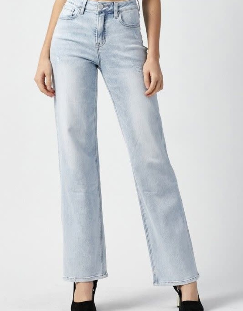 RISEN JEANS MOXIE HIGH RISE TAPERED JEAN