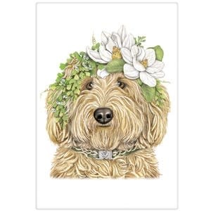 DOODLE FLOWER CROWN TOWEL DOODLE FLOWER CROWN TOWEL