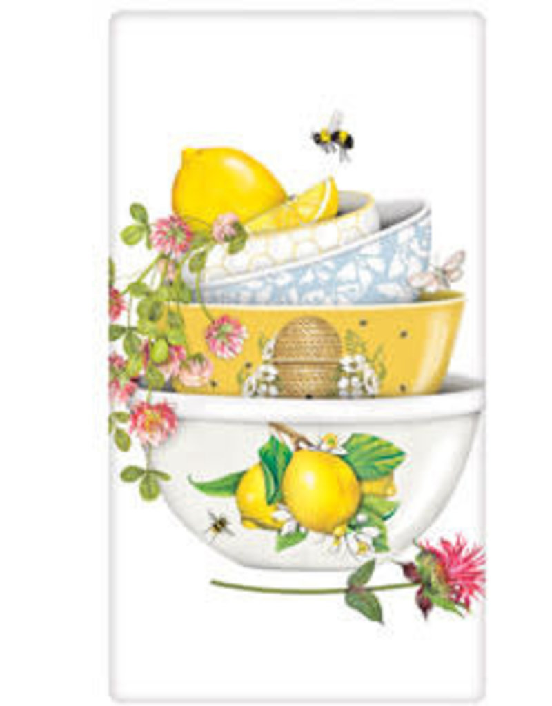 LEMON CLOVER BOWLS TOWEL