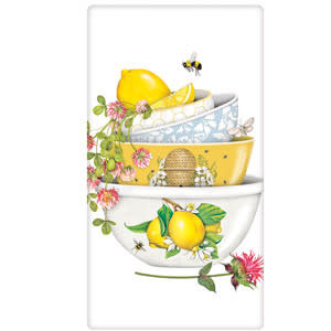 LEMON CLOVER BOWLS TOWEL LEMON CLOVER BOWLS TOWEL