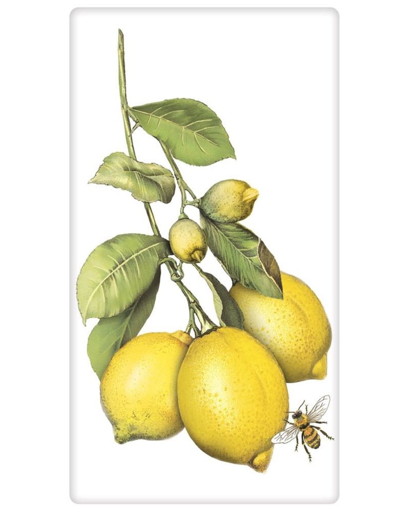 LEMON BRANCH BAGGED TOWEL