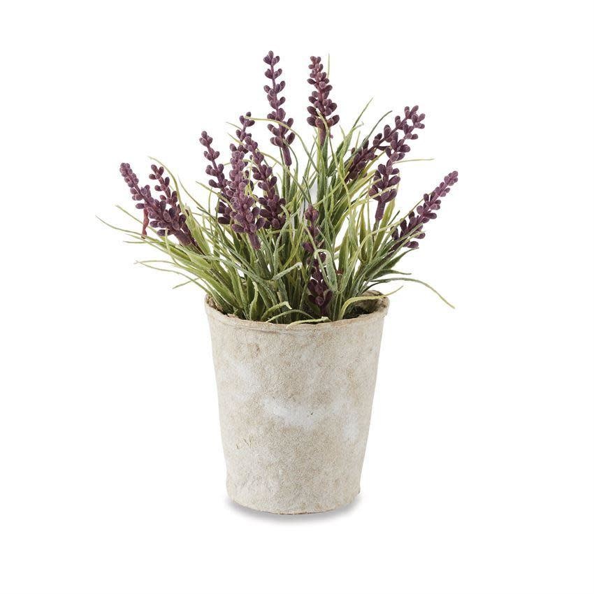 MUD PIE POTTED FAUX LAVENDER