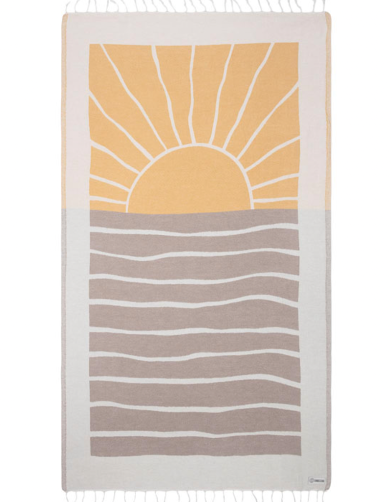 SAND CLOUD TURKISH COTTON TOWEL-EARTH
