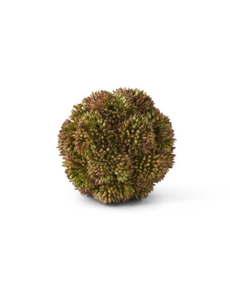 4" DK GREEN SEDUM BALL