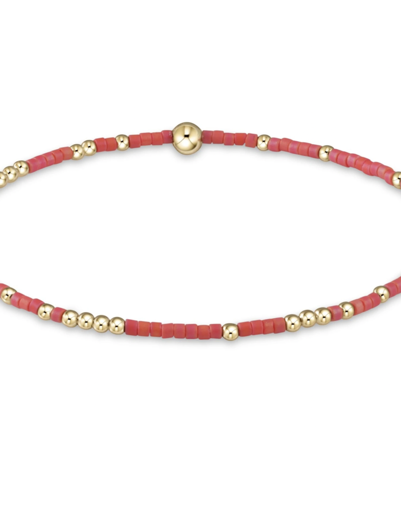 ENEWTON HOPE UNWRITTEN BRACELET-CORAL