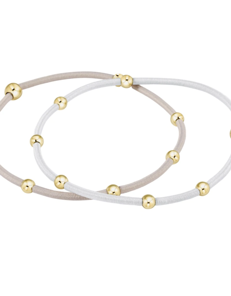 ENEWTON e ssentials bracelet stack of 2-DOVE