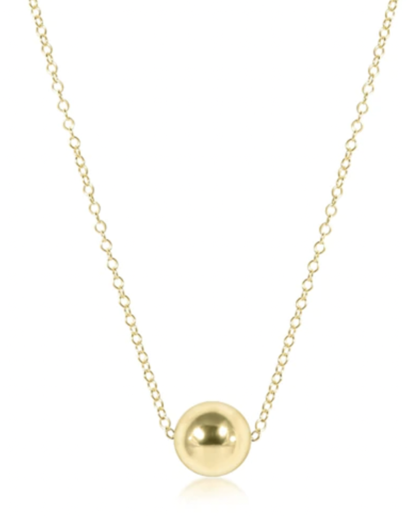 ENEWTON 16" NECKLACE GOLD- CLASSIC 8MM GOLD