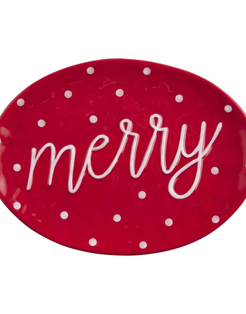MUD PIE CHRISTMAS PLATTERS