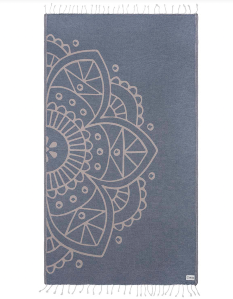 SAND CLOUD TURKISH COTTON TOWEL-MERCURY