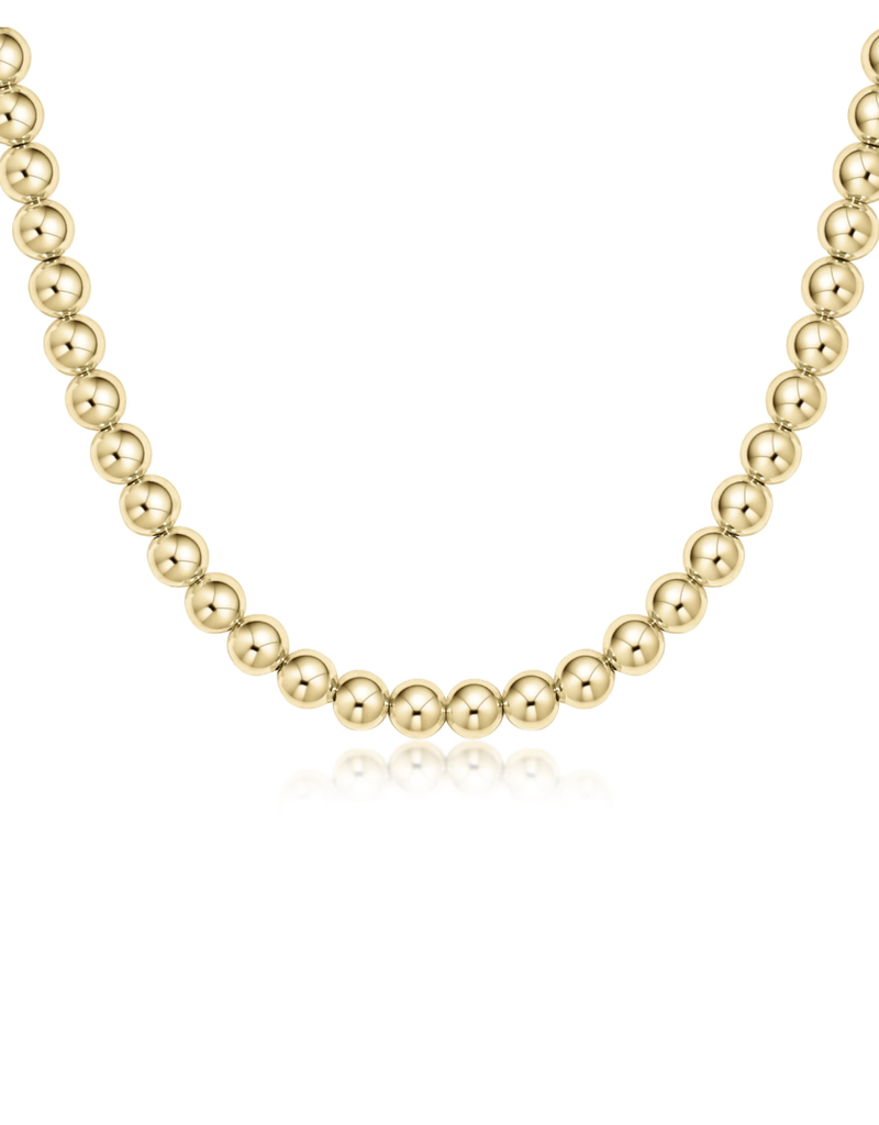 ENEWTON 17" CHOKER CLASSIC GOLD 6MM BEAD