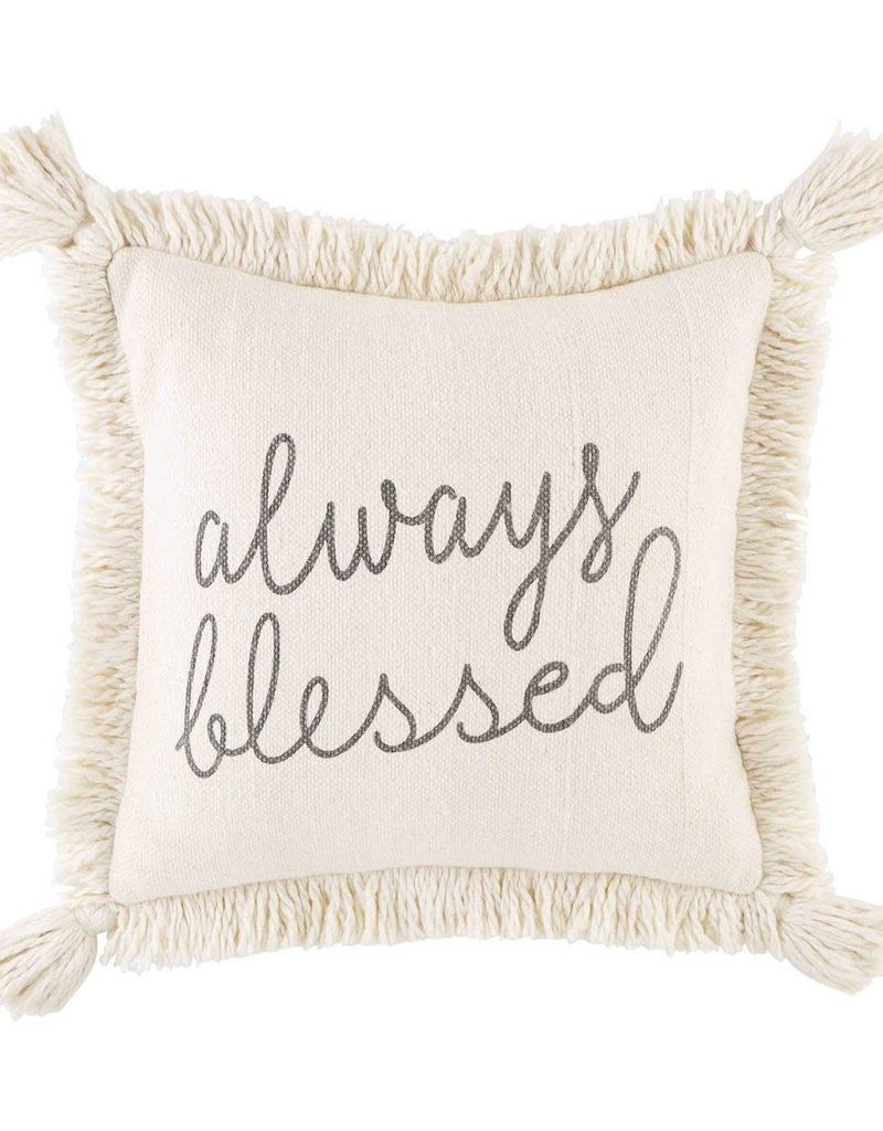 MUD PIE FRINGE TASSEL FALL PILLOWS
