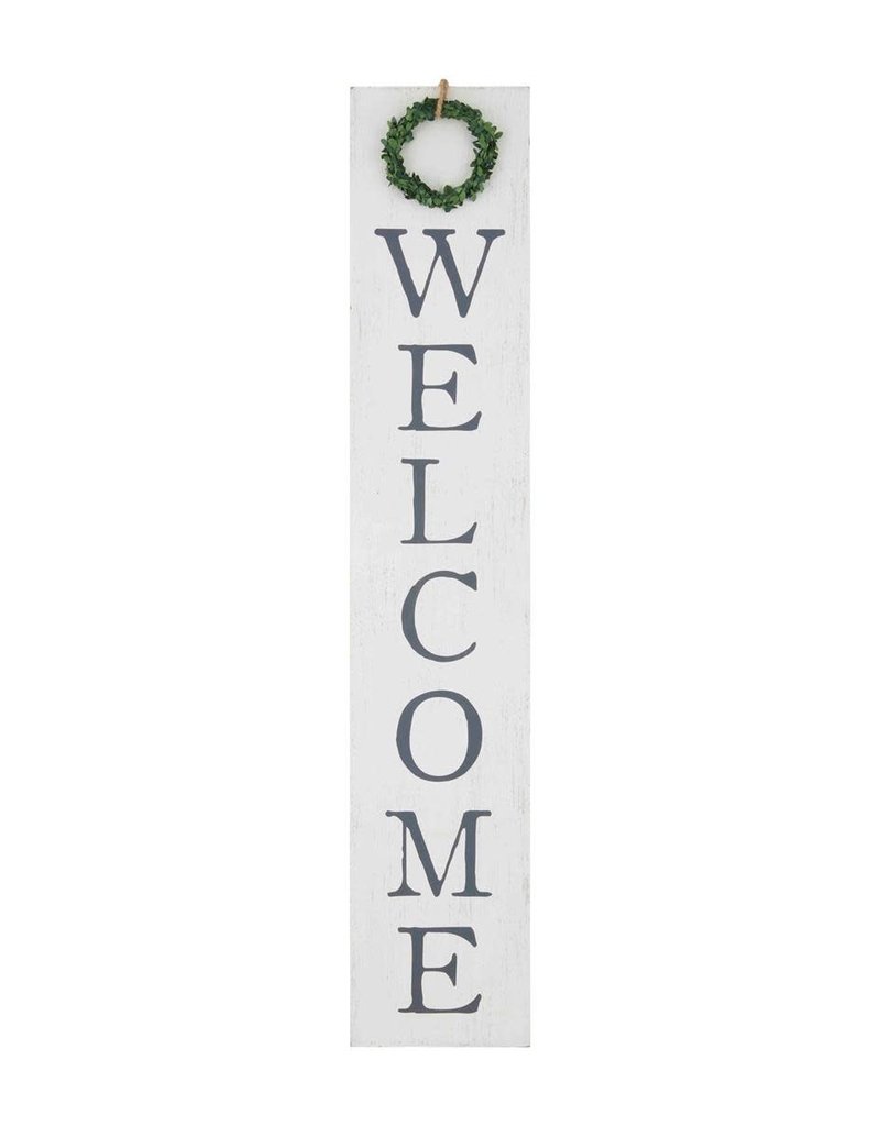 MUD PIE REVERSIBLE WELCOME PORCH SIGN