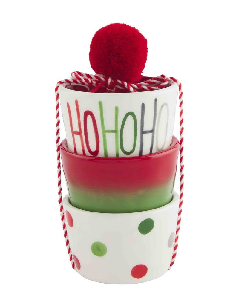MUD PIE CHRISTMAS RAMEKIN SETS