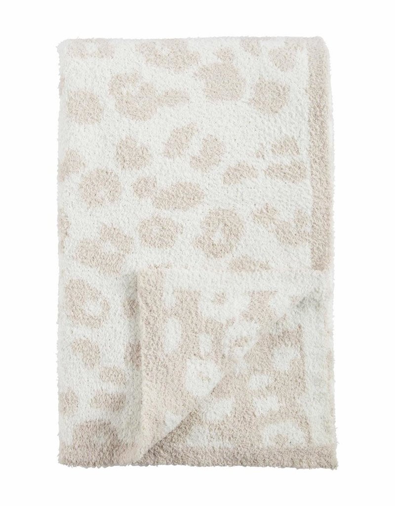 MUD PIE LEOPARD BLANKETS