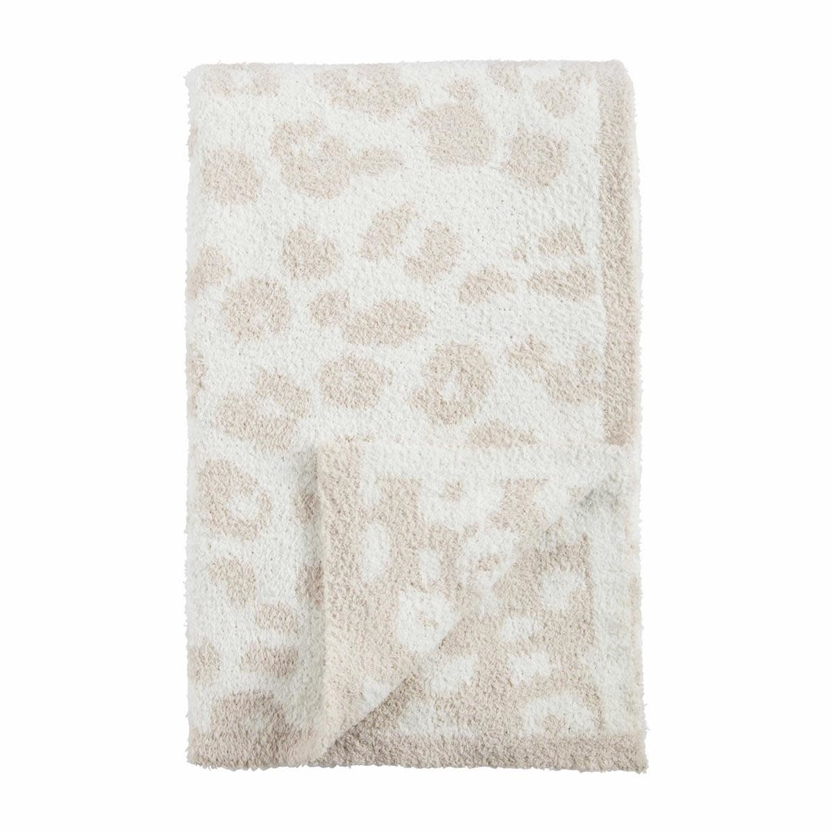 MUD PIE LEOPARD BLANKETS