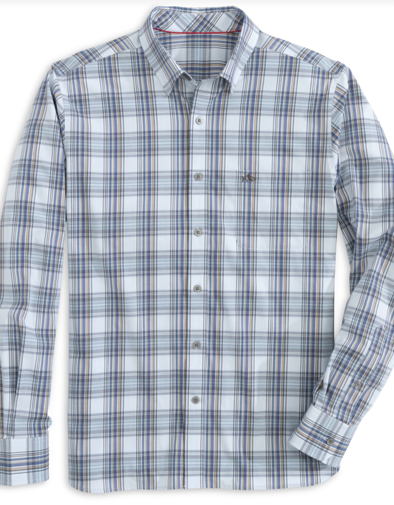 FISH HIPPIE SOLACE PLAID PERFORMANCE SPORT SHIRT - Urbane South