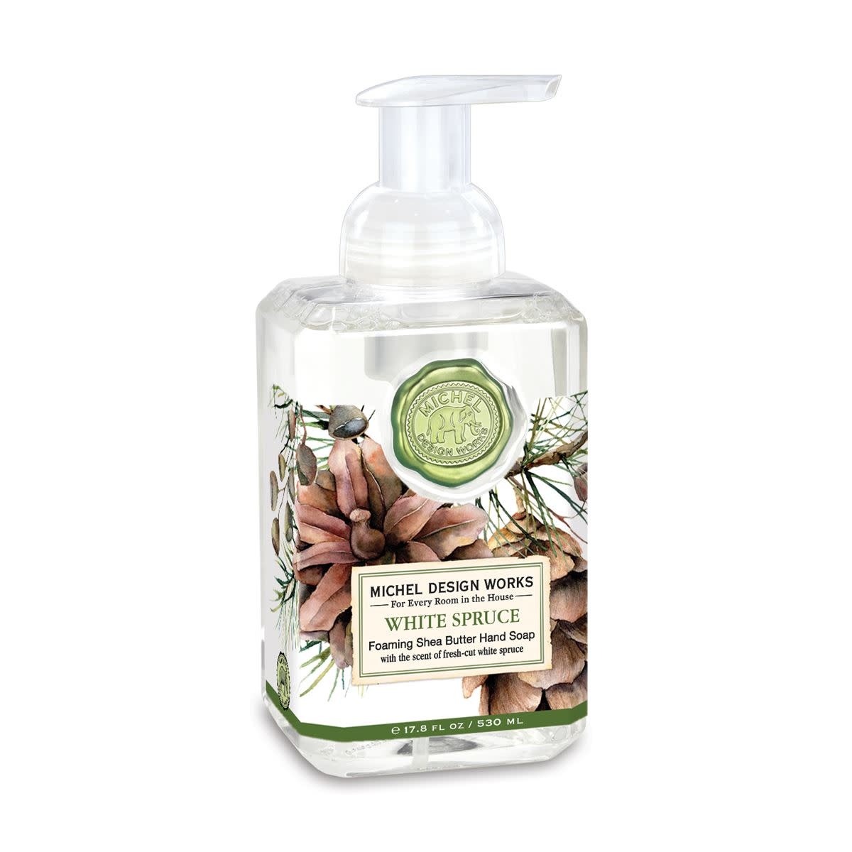 MICHEL DESIGN WORKS WHITE SPRUCE FOAMING HAND SOAP