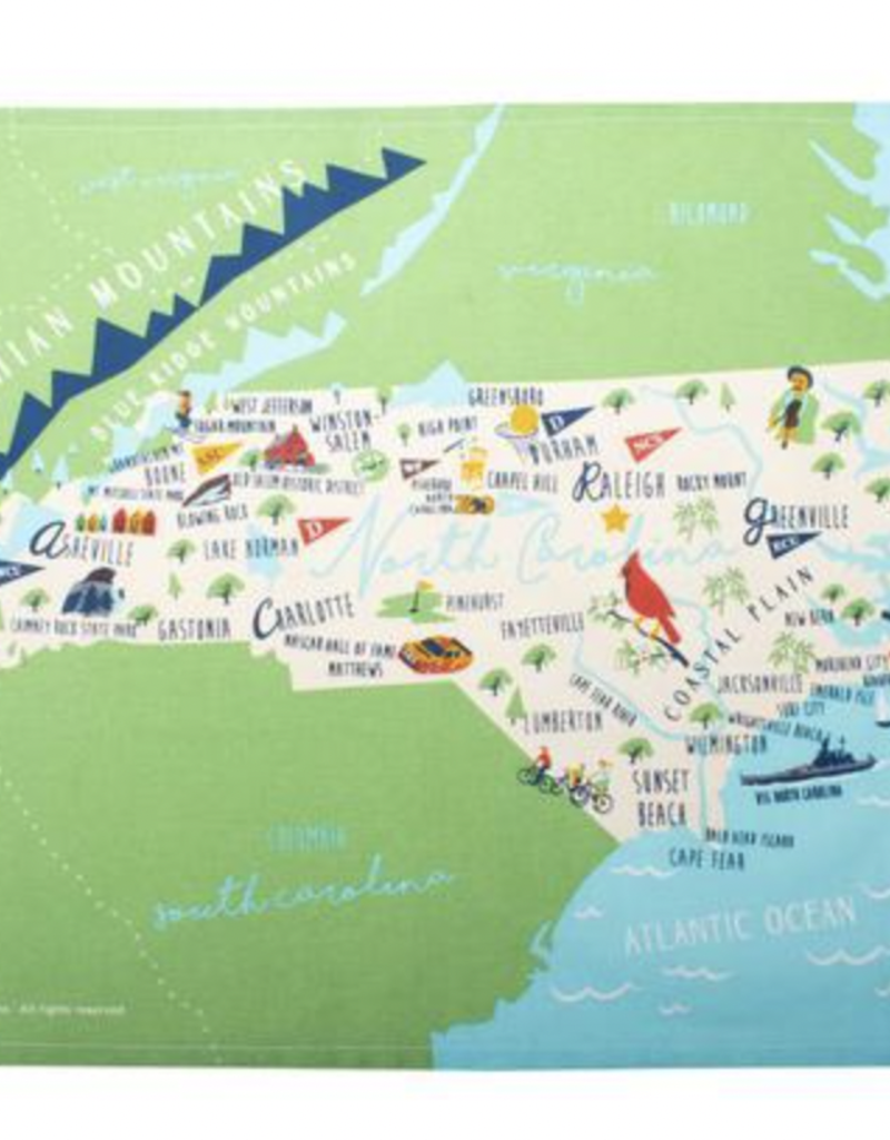 GALLEYWARE NORTH CAROLINA KITCHEN TOWEL
