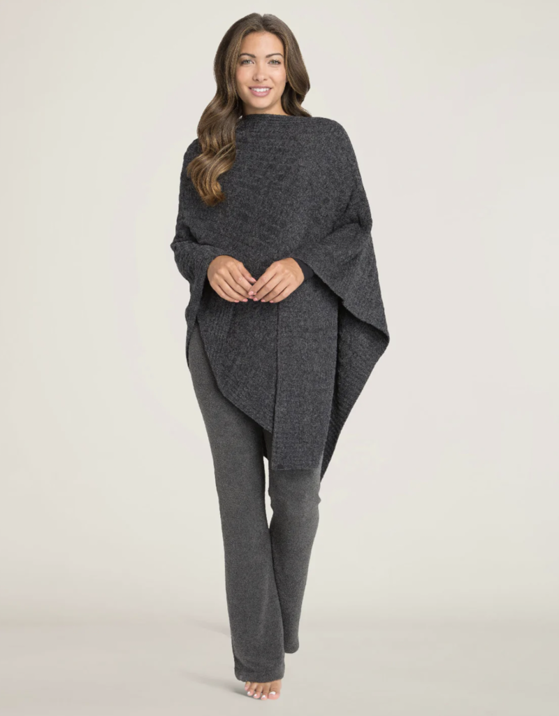 BAREFOOT DREAMS COZYCHIC LITE CABLE PONCHO