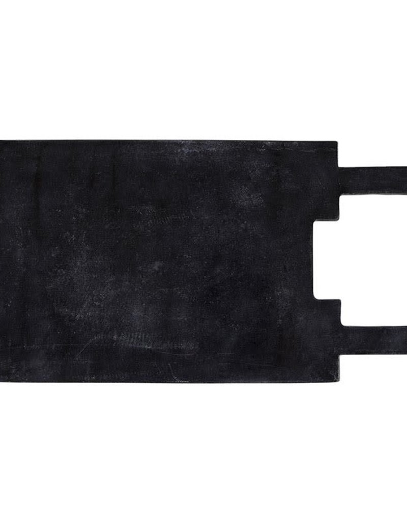 SQUARE HANDLE MARBLE BOARD- BLACK