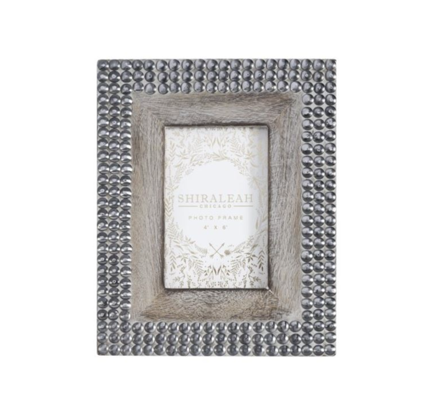 Shiraleah MARAIS STUDDED 4X6 PICTURE FRAME Shiraleah MARAIS STUDDED 4X6 PICTURE FRAME