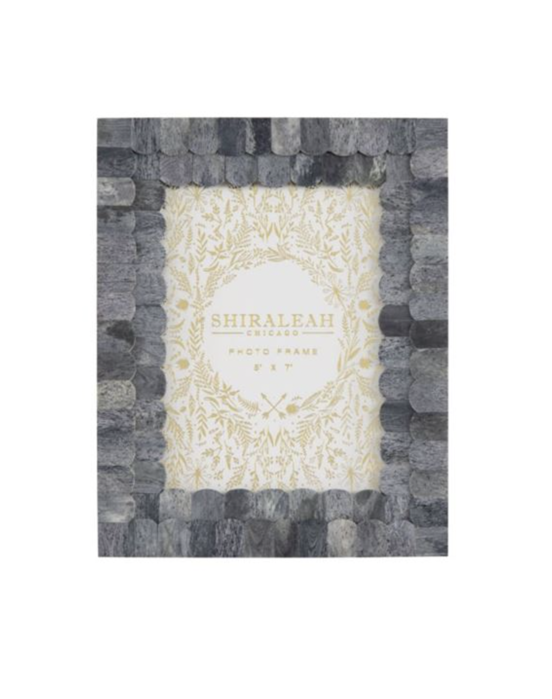Shiraleah MANSOUR SCALLOPED 5X7 PICTURE FRAME