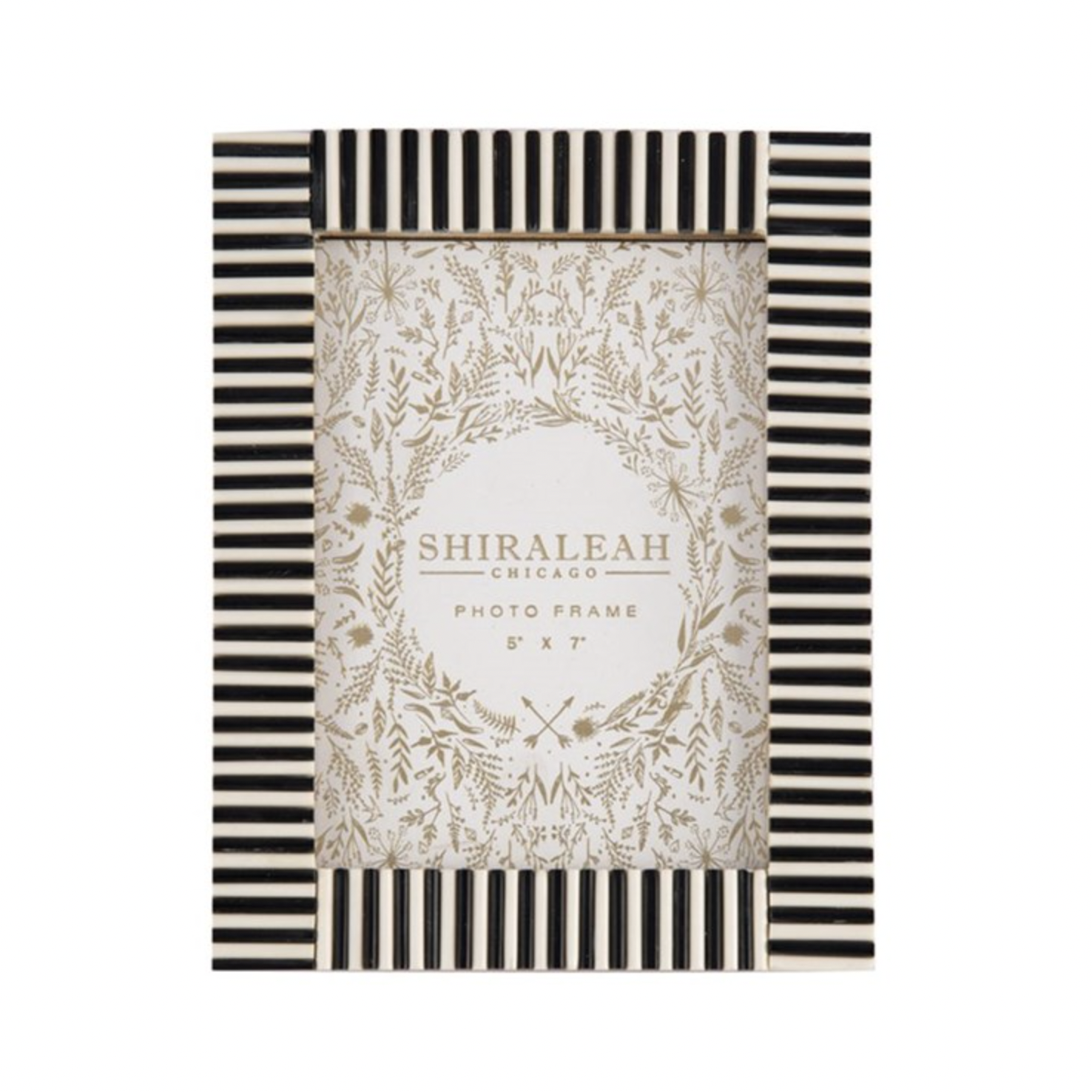 Shiraleah PARIS STRIPED 5X7 GALLERY FRAME