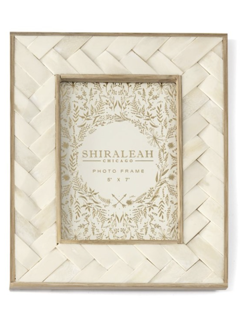 Shiraleah ARISTON BRAIDED 5X7 PICTURE FRAME