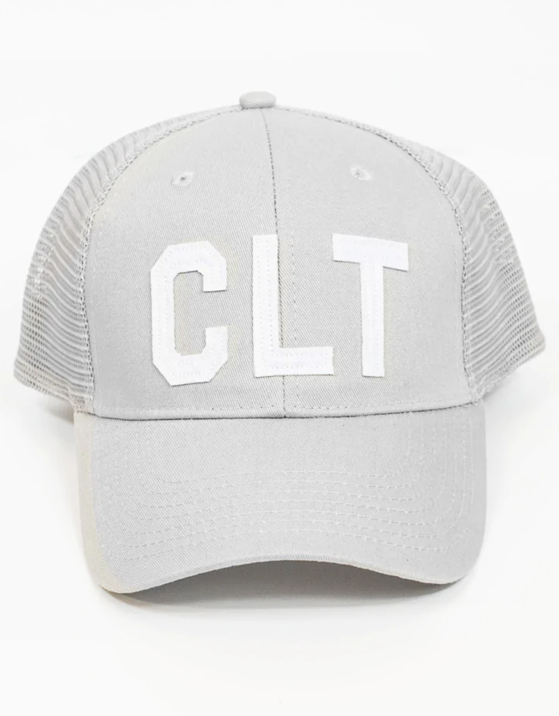 AVIATE CLT TRUCKER HAT-GRAY