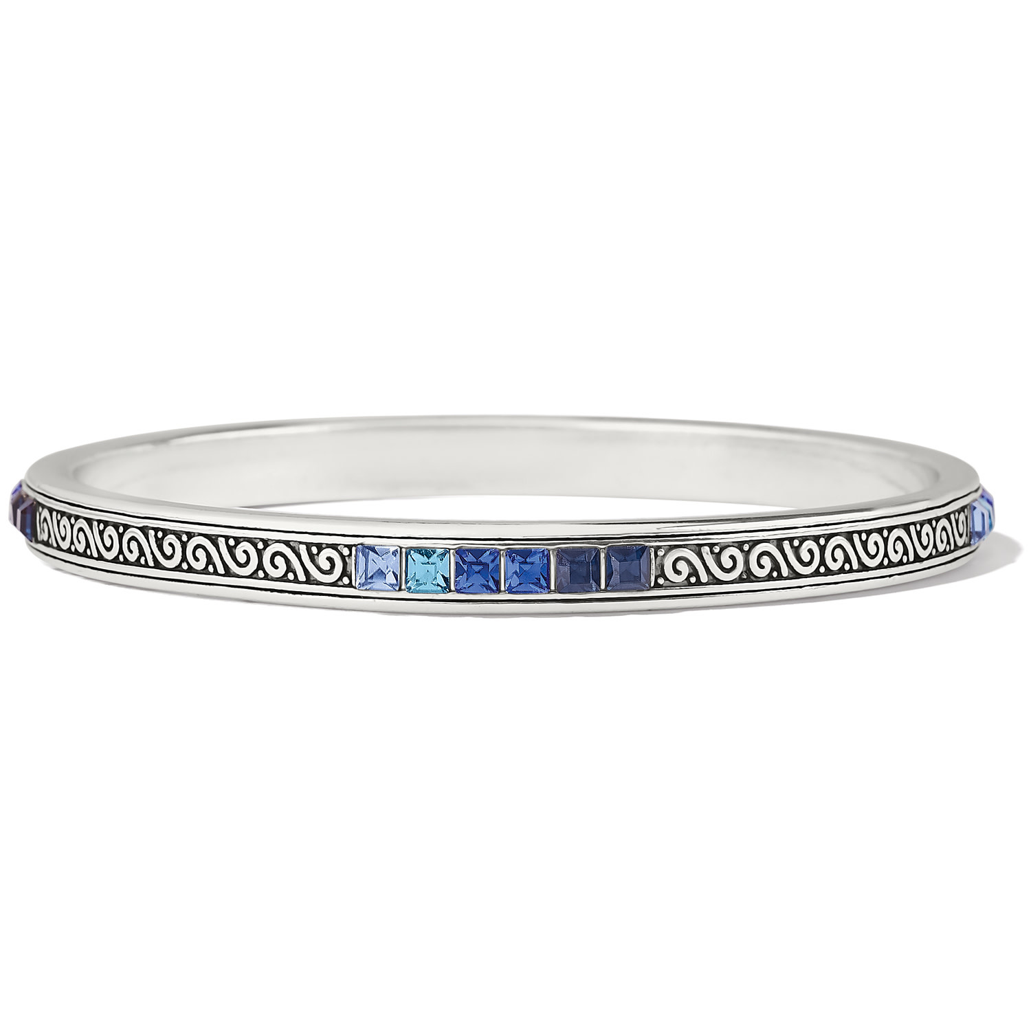 BRIGHTON SPECTRUM LIGHT BANGLE-BLUE