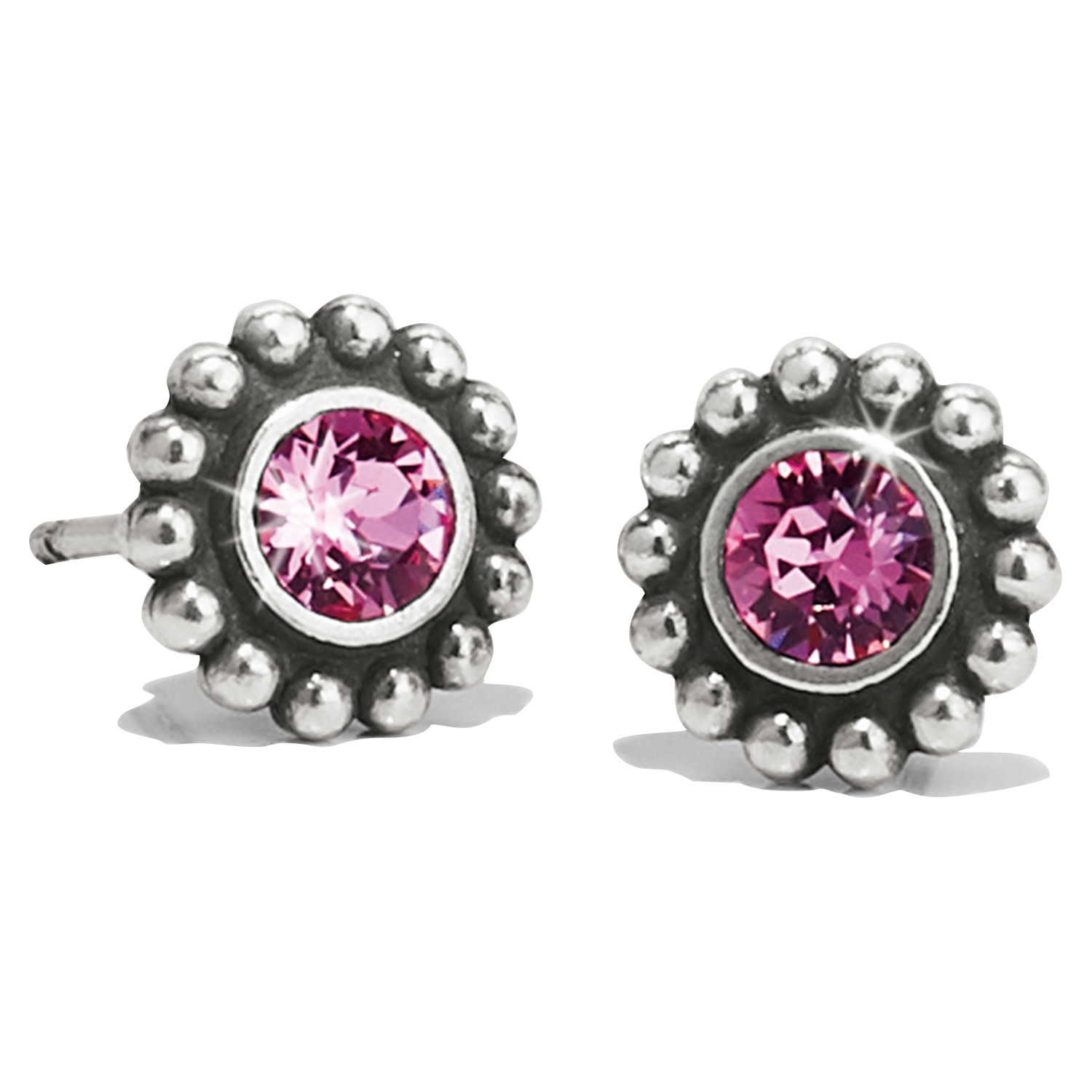 BRIGHTON TWINKLE MINI POST EARRINGS ROSE