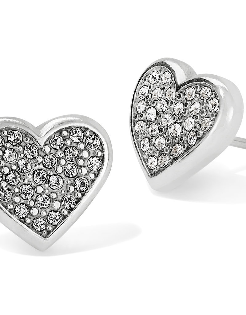 BRIGHTON EDEN HEARTS MINI POST EARRINGS
