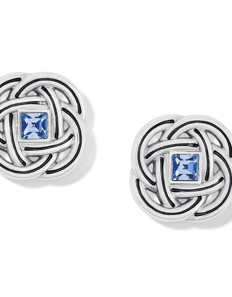 BRIGHTON INTERLOK SHINE POST EARRINGS