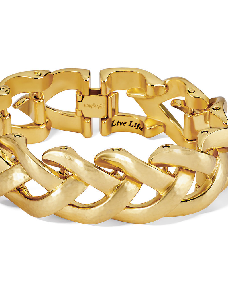 BRIGHTON GRAND CANAL BRUSHED GOLD BRACELET
