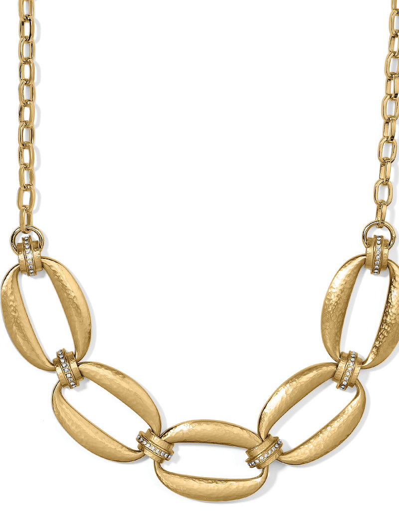 BRIGHTON MERIDIAN LUMENS GOLD COLLAR NECKLACE