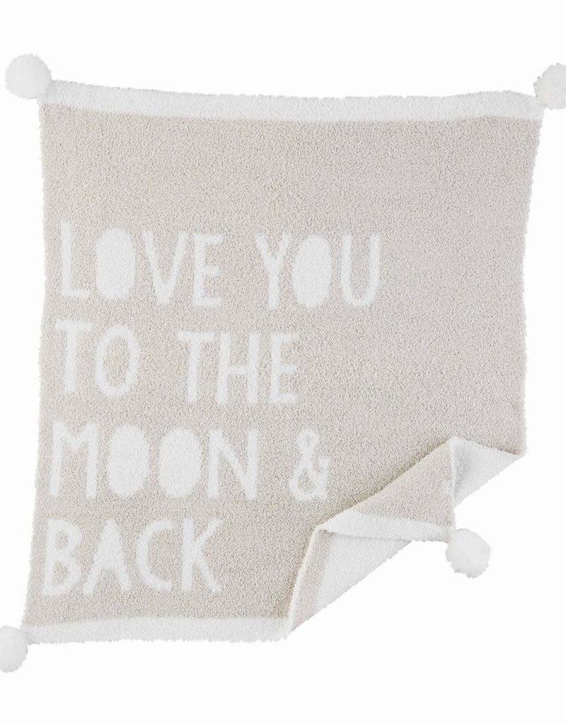 MUD PIE LOVE YOU BLANKET