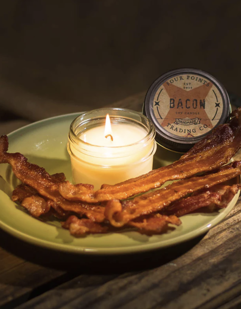 FOUR POINTS TRADING CO BACON 4 OZ SOY CANDLE