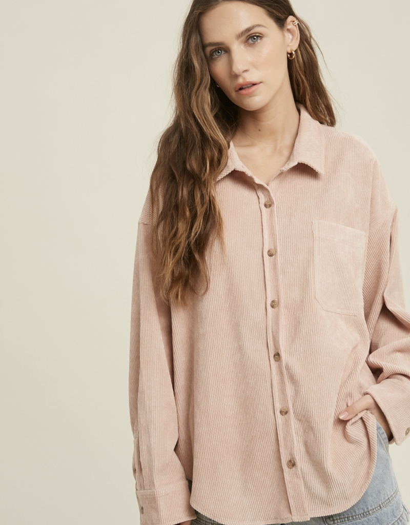 AMELIA CORDUROY SHIRT