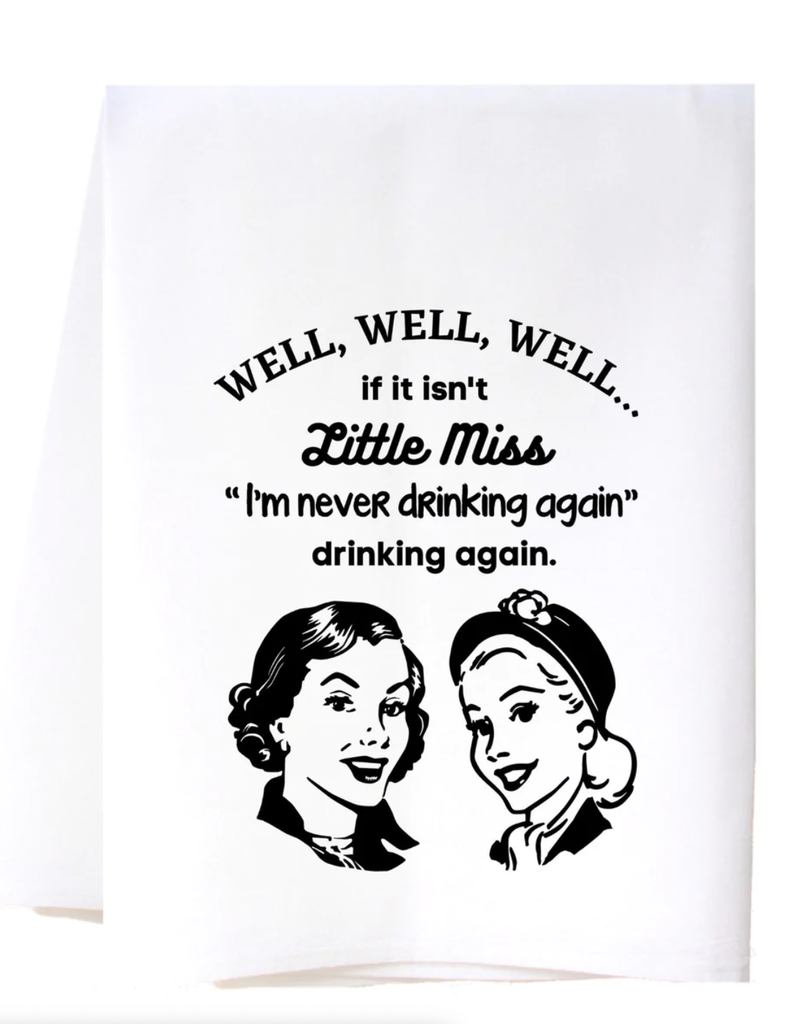 SOUTHERN SISTERS DRINKING AGAIN HAND TOWEL