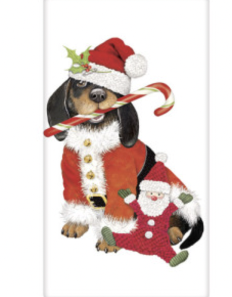 DOXIE SANTA BAGGED TOWEL