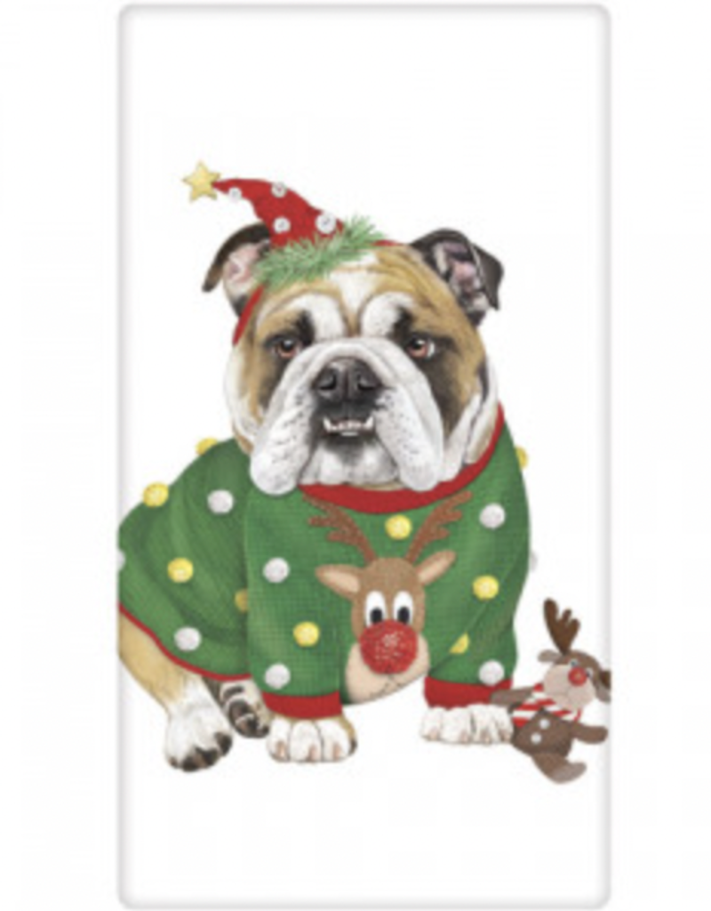 BULLDOG IN SWEATER